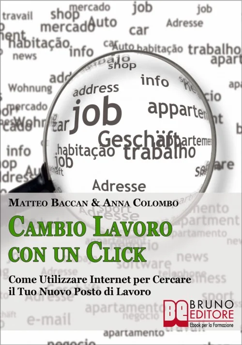 Copertina Libro - Cambio lavoro con un click