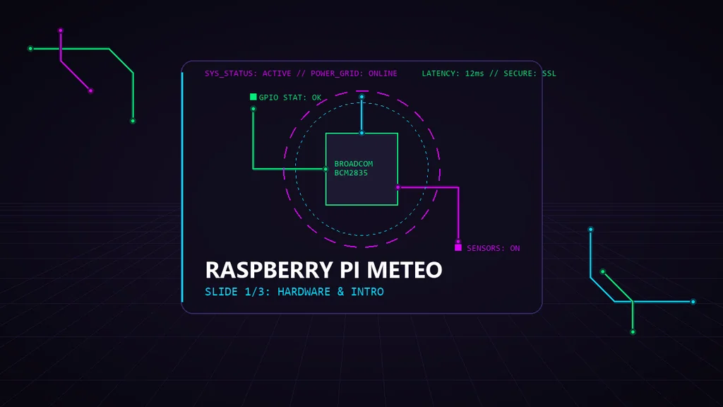 Curso: crea tu Estación Meteorológica con Raspberry Pi - diapositiva 1/3
