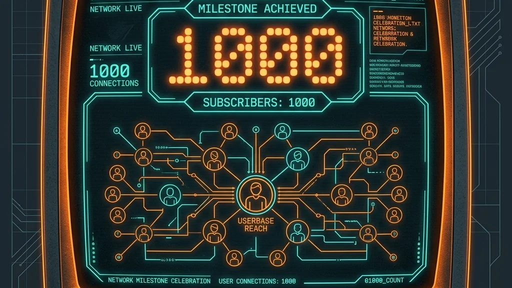 1000 registered users