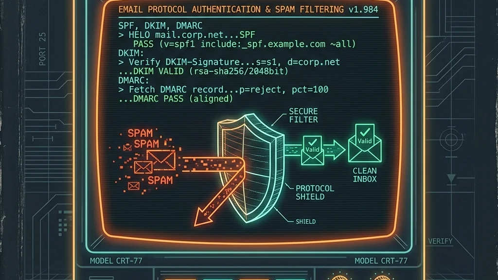 Come contrastare lo SPAM con SPF, DKIM, DMARC e rDNS