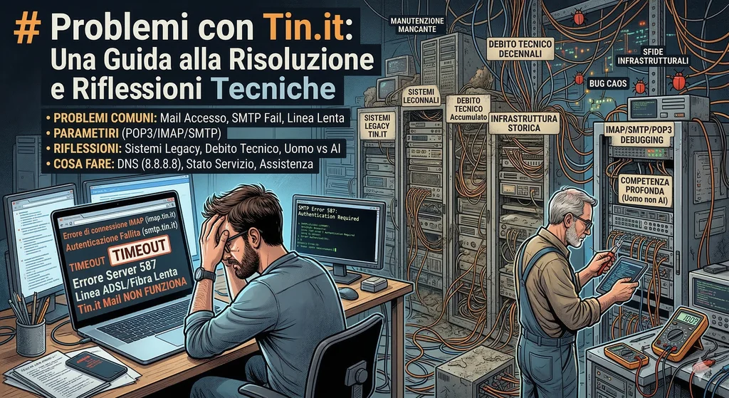 Tin.it non funziona? Guida Completa alla risoluzione dei problemi mail e connessione
